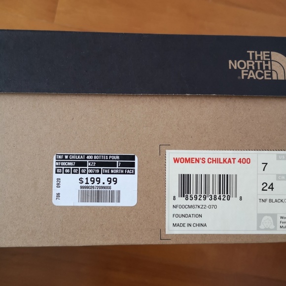 *SOLD* The North Face Winter boots Chilkat 400 - Picture 7 of 7